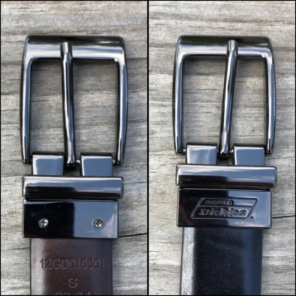 Boys Dickies Reversible Leather Belt! EUC!